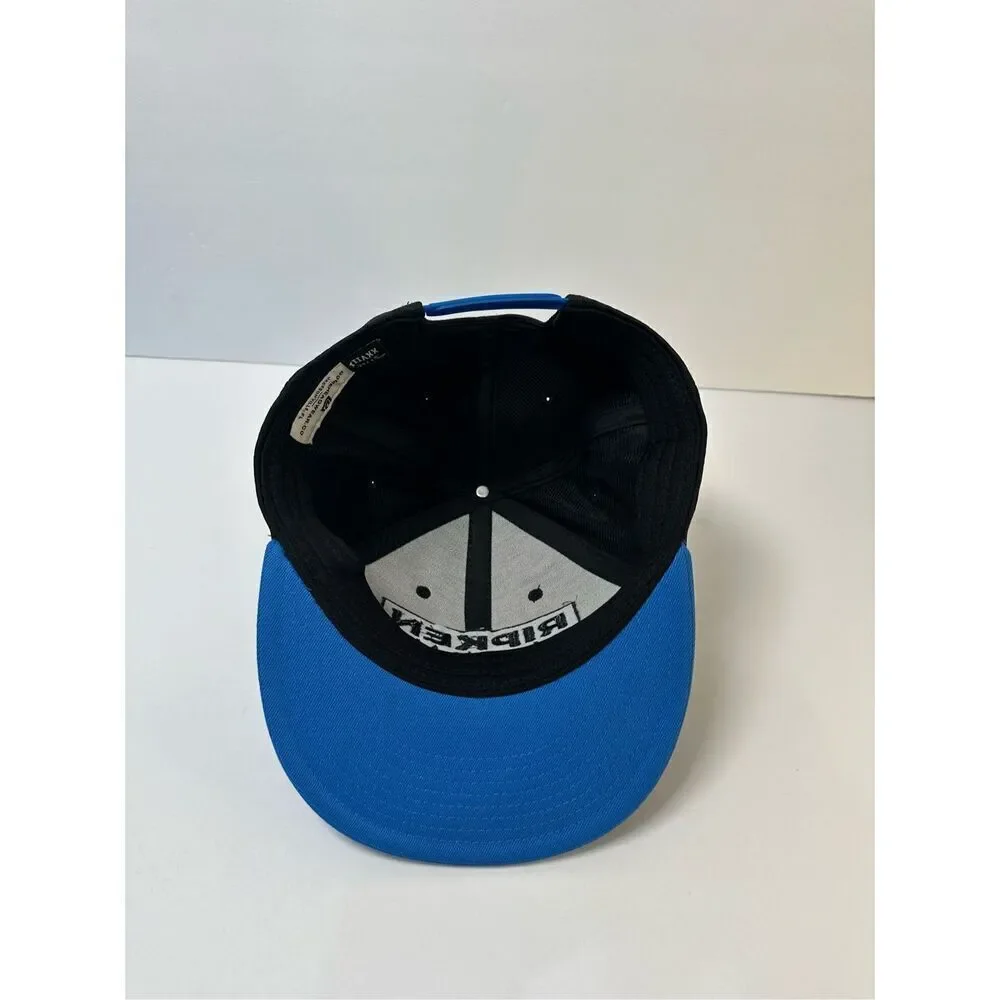 Cal Ripken Baseball Hat Blue and Black SnapBack
